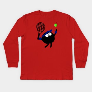 Tennis player Kids Long Sleeve T-Shirt